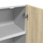 Preview: Wandschrank Sonoma-Eiche 50x31x60 cm Holzwerkstoff