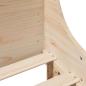 Preview: Massivholzbett ohne Matratze 150x200 cm Kiefernholz
