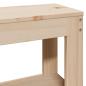 Preview: Massivholzbett ohne Matratze 150x200 cm Kiefernholz