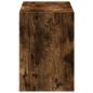 Preview: TV-Wandschrank mit LED-Beleuchtung Räuchereiche 100x31x45 cm