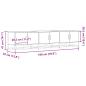 Preview: TV-Schrank Sonoma-Eiche 180x35x41 cm Holzwerkstoff