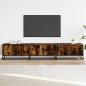 Preview: TV-Schrank Räuchereiche 210x35x41 cm Holzwerkstoff