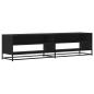 Preview: TV-Schrank Schwarz 180,5x40x46 cm Holzwerkstoff