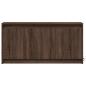 Preview: TV-Schrank mit LED-Beleuchtung Braun Eichen-Optik 100x34x50 cm