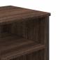Preview: Waschbeckenunterschrank Braun Eichen-Optik 91x35x60 cm