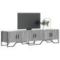 Preview: ARDEBO.de - TV-Schrank Grau Sonoma 180x34x41 cm Holzwerkstoff