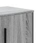 Preview: TV-Schrank Grau Sonoma 180x34x41 cm Holzwerkstoff