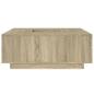 Preview: Couchtisch Sonoma-Eiche 100x100x40 cm Holzwerkstoff