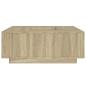 Preview: Couchtisch Sonoma-Eiche 100x100x40 cm Holzwerkstoff
