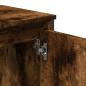 Preview: Waschbeckenunterschrank Räuchereiche 60x35x60 cm Holzwerkstoff