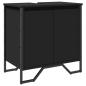 Preview: Waschbeckenunterschrank Schwarz 60x35x60 cm Holzwerkstoff