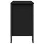 Preview: Waschbeckenunterschrank Schwarz 60x35x60 cm Holzwerkstoff