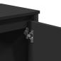 Preview: Waschbeckenunterschrank Schwarz 60x35x60 cm Holzwerkstoff