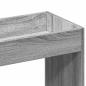 Preview: Highboard Grau Sonoma-Eiche 63x33x100 cm Holzwerkstoff