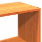 Preview: Kopfteil mit Stauraum Wachsbraun 100 cm Massivholz Kiefer