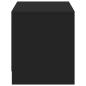 Preview: TV-Schrank LED Schwarz 97x34x40 cm Holzwerkstoff
