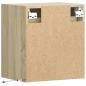 Preview: TV-Wandschrank mit LED-Beleuchtung Sonoma 41x31x45 cm