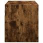 Preview: TV-Wandschrank mit LED-Beleuchtung Räuchereiche 100x31x35 cm