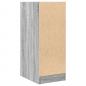 Preview: Apothekerschrank Grau Sonoma 30x41x77,5 cm Holzwerkstoff