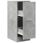 Preview: Apothekerschrank Betongrau 30x41x77,5 cm Holzwerkstoff