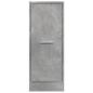 Preview: Apothekerschrank Betongrau 30x41x77,5 cm Holzwerkstoff