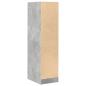 Preview: Apothekerschrank Betongrau 30x41x118 cm Holzwerkstoff