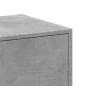 Preview: Apothekerschrank Betongrau 30x41x118 cm Holzwerkstoff