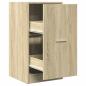 Preview: Apothekerschrank Sonoma-Eiche 40x41x77,5 cm Holzwerkstoff