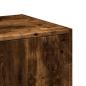 Preview: Apothekerschrank Räuchereiche 40x41x144,5 cm Holzwerkstoff