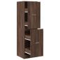 Preview: Apothekerschrank Eichen-Optik 40x41x144,5 cm Holzwerkstoff