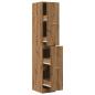 Preview: Apothekerschrank Artisan-Eiche 30x41x174,5 cm Holzwerkstoff