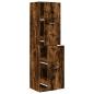 Preview: Apothekerschrank Räuchereiche 40x41x174,5 cm Holzwerkstoff