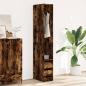 Preview: Kleiderschrank Räuchereiche 30x50x200 cm Holzwerkstoff