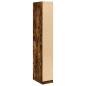 Preview: Kleiderschrank Räuchereiche 30x50x200 cm Holzwerkstoff