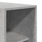 Preview: Kleiderschrank Betongrau 30x50x200 cm Holzwerkstoff