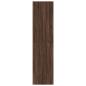Preview: Kleiderschrank Braun Eichen-Optik 30x50x200 cm Holzwerkstoff