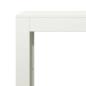Preview: Brennholzregal Weiß 100x40x100 cm Stahl