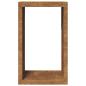 Preview: Brennholzregal 60x40x100 cm Cortenstahl