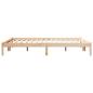 Preview: Massivholzbett Extra Lang ohne Matratze 140x220 Kiefernholz