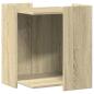 Preview: Katzenklo Sonoma Eiche 42x42x51 cm Holzwerkstoff