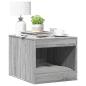 Preview: ARDEBO.de - Katzenklo Grau Sonoma 47x59x42 cm Holzwerkstoff