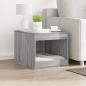 Preview: Katzenklo Grau Sonoma 47x59x42 cm Holzwerkstoff