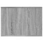 Preview: Katzenklo Grau Sonoma 47x59x42 cm Holzwerkstoff