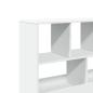 Preview: Bücherregal/Raumteiler Weiß 100x33x94,5 cm