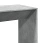 Preview: Bartisch Betongrau 102x50x103,5 cm Holzwerkstoff