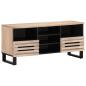 Preview: ARDEBO.de - TV-Schrank 100x34x46 cm Massivholz Mango