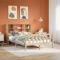 Preview: ARDEBO.de - Massivholzbett mit Regal ohne Matratze 140x200 cm Kiefernholz
