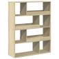 Preview: Raumteiler Sonoma-Eiche 100x33x125,5 cm Holzwerkstoff