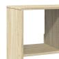 Preview: Raumteiler Sonoma-Eiche 100x33x125,5 cm Holzwerkstoff
