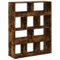 Preview: Raumteiler Räuchereiche 100x33x125,5 cm Holzwerkstoff